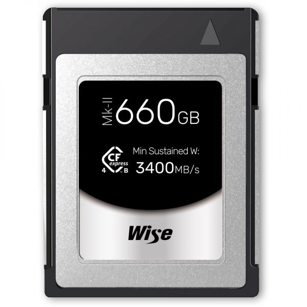 Wise 660GB CFexpress 4.0 Type B PRO MK-II