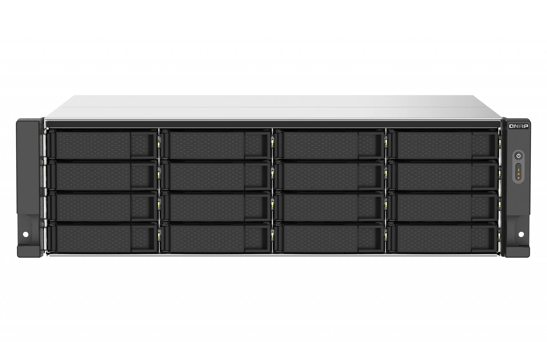 QNAP TS-1673AU-RP-16G servidor NAS e de armazenamento Rack (3U) Ethernet LAN Preto, Cinzento V1500B