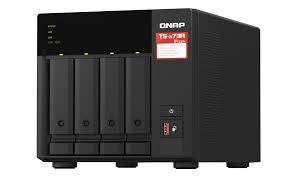 QNAP TS-473A NAS Tower Ethernet LAN Preto V1500B