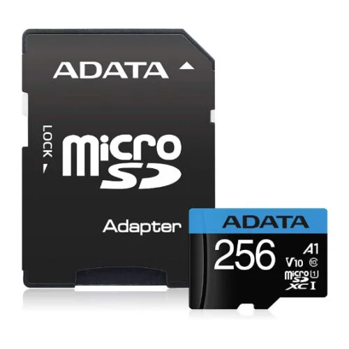MICRO SDXC 256GB U1 CLASS 10 V10 ADATA C/ ADAPTADOR SD