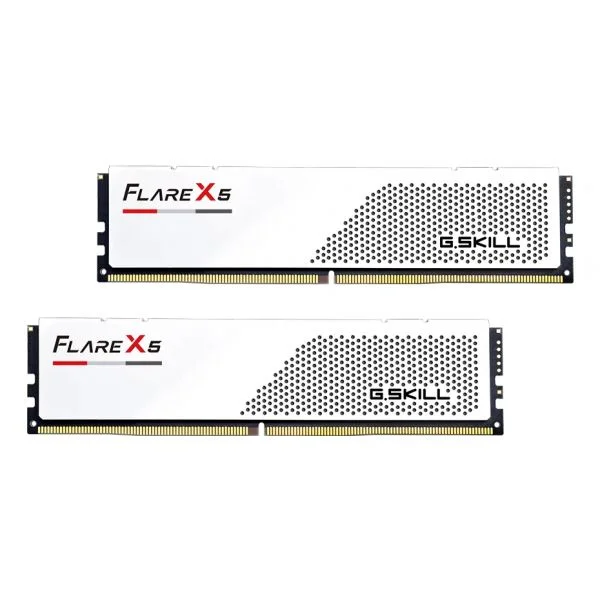 Memória RAM G.SKILL 64GB (2x32GB) Flare X5 DDR5-6000 CL28-36-36-96 1.40V AMD EXPO White