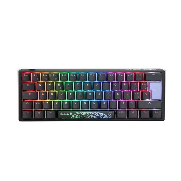 Ducky Teclado ONE 3 Classic Mini 60%, Hot-swappable, MX-Silver, RGB, PBT - Mecânico (ES) - DKON2161ST-PESPD