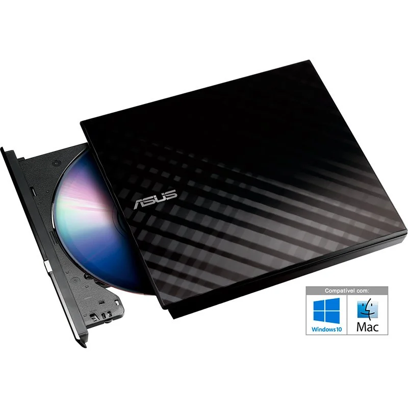 ASUS Gravador de CD / DVD Externo SDRW-08D2S-U LITE
