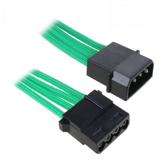 BitFenix Molex para Molex Green / Black 45cm - BFA-MSC-MM45GK-RP