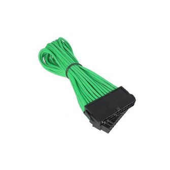 BitFenix 24-Pin ATX Sleeved Green / Black 30cm