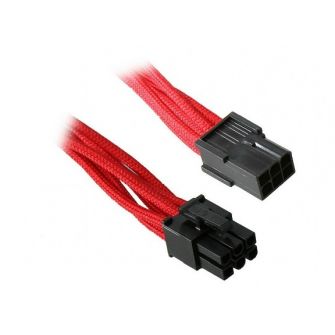 BitFenix 6-Pin PCIe Sleeved Red / Black 45cm