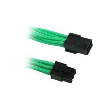 BitFenix 6-Pin PCIe Sleeved Green / Black 45cm