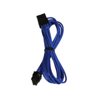 BitFenix 8-Pin PCIe Sleeved Blue / Black 45cm