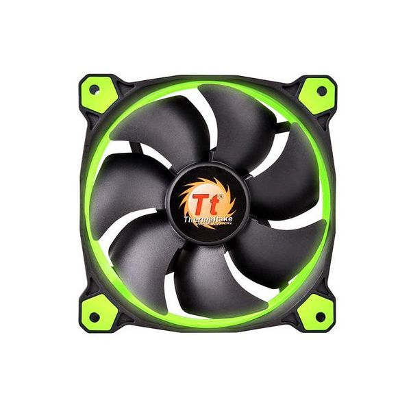 ThermalTake 140mm Riing Green LED - CL-F039-PL14GR-A