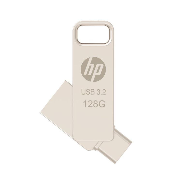 HP 128GB x206C-A USB 3.2 Prateado