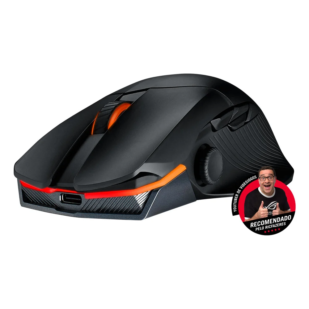 Rato Asus ROG Chakram RGB Wired/Wireless 16000DPI