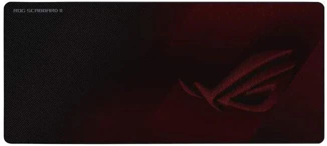 ASUS ROG Strix Scabbard II Tapete Gaming Preto, Vermelho