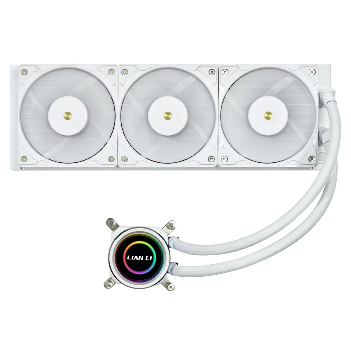 Water Cooler CPU AIO Lian Li GALAHAD II Trinity Performance Branco - 360mm