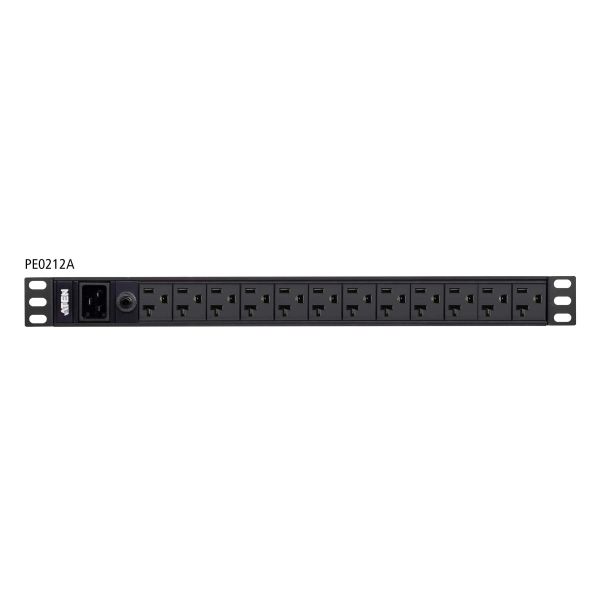Aten PE0212G PDU 12 tomadas AC 1U Black