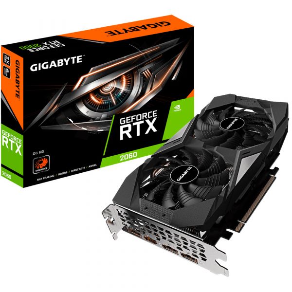 Gigabyte GeForce RTX 2060 D6 6GB GDDR6 - GVN2060D6-00-10-R2