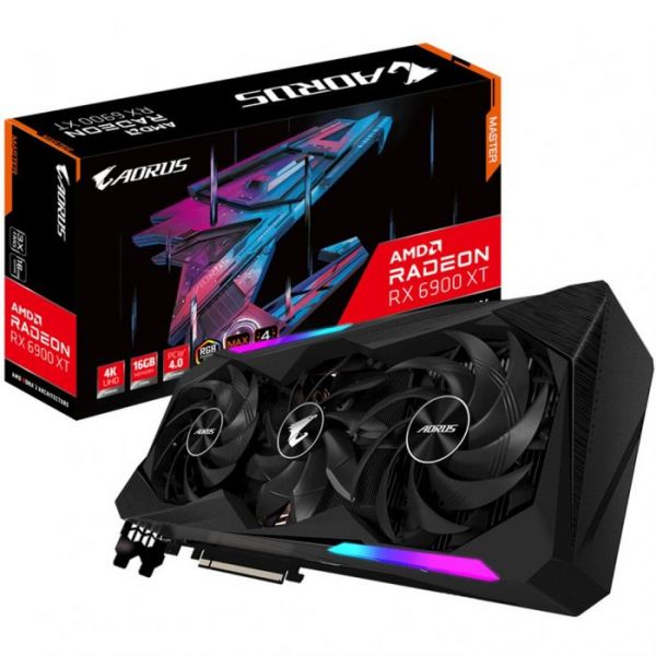 Gigabyte Radeon RX 6900 XT Aorus Master Rev.2 16GB - GVR69XTAORM16G-R.2