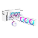 Refrigeração Líquida GIGABYTE AORUS WATERFORCE X II 360 ICE 360mm 3 Ventoinhas ARGB Tela LCD Colorida