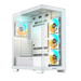 Gigabyte C500 Panoramic Stealth ARGB Branca ATX