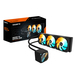 GIGABYTE GAMING 360 360mm Refrigeração líquida com 3 ventoinhas deslizantes ARGB Daisy-Chain