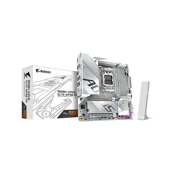 Motherboard Gigabyte B850M AORUS ELITE WIFI6E ICE