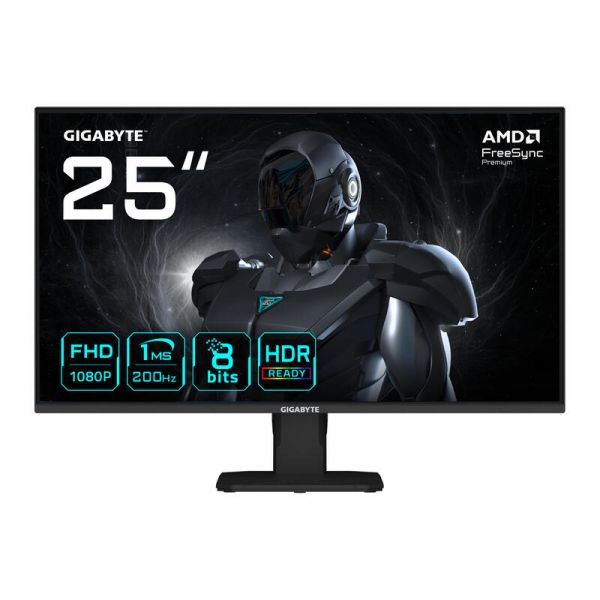 Monitor Gigabyte GS25F2 24.5" LED SS-IPS FullHD 200Hz com Altifalantes e FreeSync Premium
