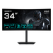 Monitor GIGABYTE GS34WQCA Curvo 34" UltraWide QHD 120Hz VA 1ms FreeSync Premium HDR10