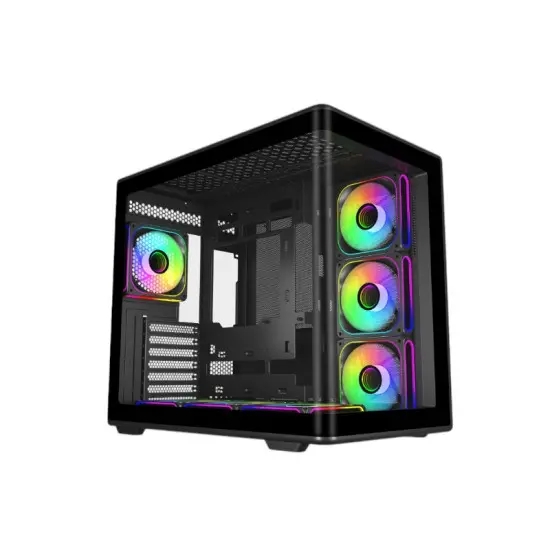Cooler Master Elite 600 Vidro Temperado Preto