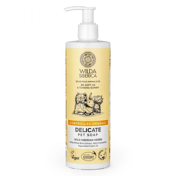 Wilda Siberica Sabão Líquido Orgânico para Pele Sensível 400 ml