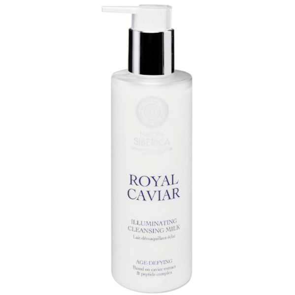 Natura Siberica Royal Caviar Leite de Limpeza Iluminador 200ml