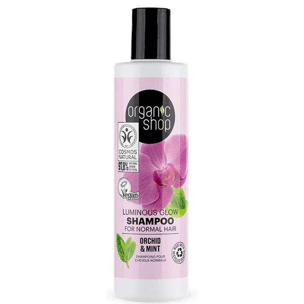 Organic Shop Natura Siberica Orchid & Mint Shampoo Cabelo Normal 280ml