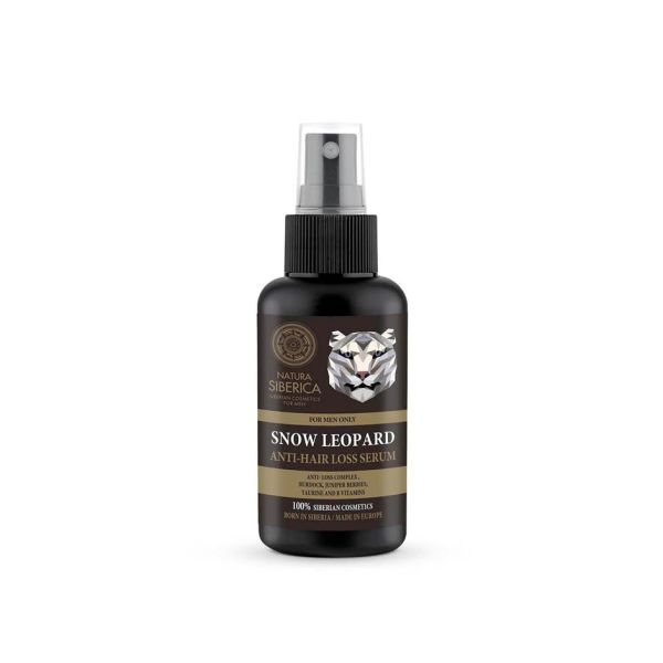Natura Siberica Snow Leopard Sérum Antiqueda Homem 100ml