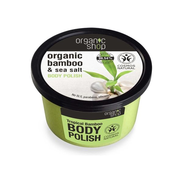 Organic Shop Esfoliação Corporal de Bambu Tropical 250ml