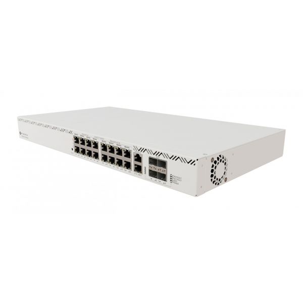 Switch Mikrotik CRS320-8P-8B-4S+RM 17 portas Gigabit PoE Montagem rack 4 SFP+