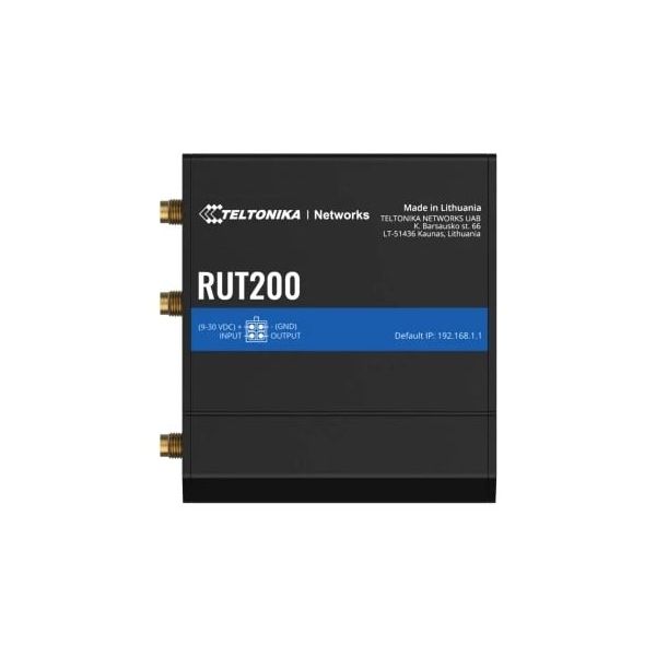 Teltonika Router RUT200 Industrial LTE WiFi - RUT200010000