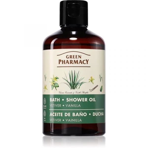 Green Pharmacy Vetiver & Vanilla Óleo 250ml