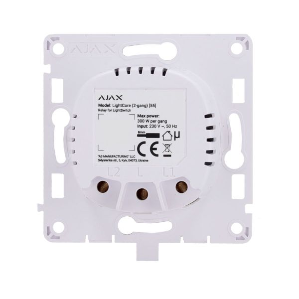Ajax p/ Interruptor Smart Light Core 2G - AJ-LIGHTCORE-2G