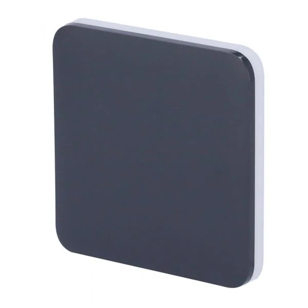 Ajax Painel Táctil Lateral para Interruptor de Luz Simples Ou Comutável - AJ-SOLOBUTTON-1G2W-GRA
