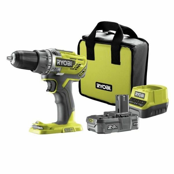 Ryobi Berbequim Chave de Fendas Elétrica One+ R18dd3-120s 18V