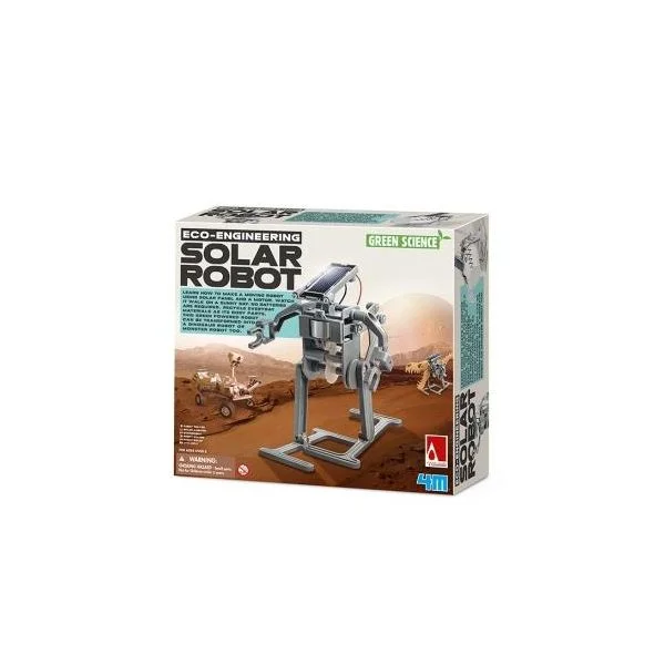 4M Brinquedo Constrói Robot Solar Green Science
