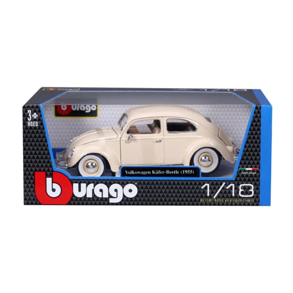 Burago - Volkswagen Beetle 1959 3+