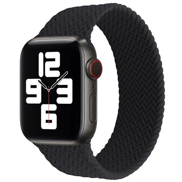 G4M Bracelete Solo Nylon GIFT4ME Compativel Com Apple Watch Series 10 - 46mm (Pulso:157-170mm) Black - 4894128426530