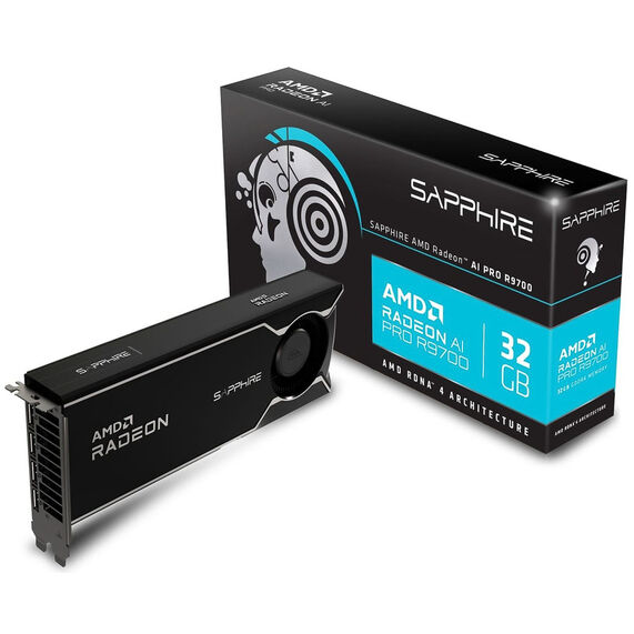 Sapphire Radeon AI PRO 9700 32GB Blower GDDR6