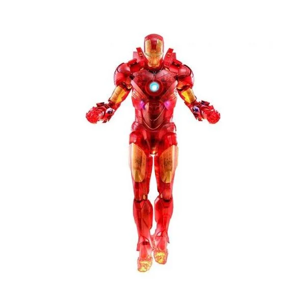 Hot Toys Iron Man 2 Figura mm 1/6 Iron Man Mark Iv (holographic Version) 2020 Toy Fair Exclusive 30 cm MMS568