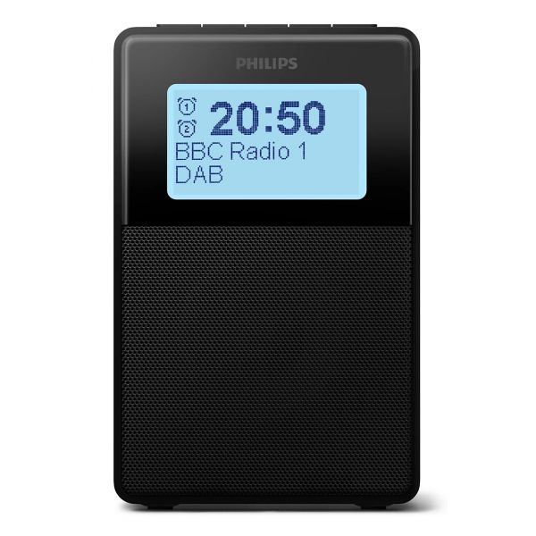 Philips Rádio Despertador Digital TAR5100/10 Preto