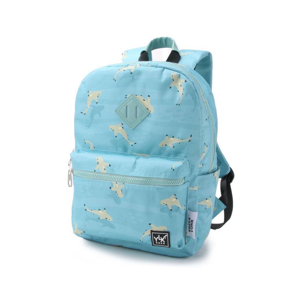 Mochila Oriole Turquoise Water & Sharks 38x27cm