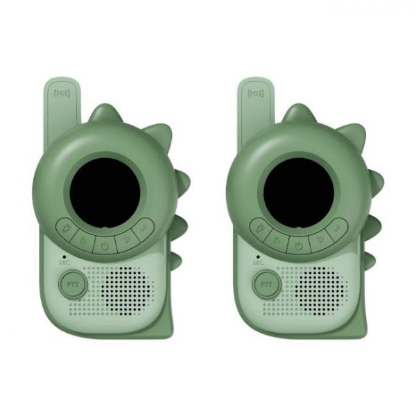 The Zoo Family Walkie Talkies Zoo Dinossauro Verde x Dinossauro Verde +3 Anos