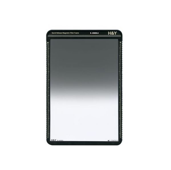 H&y Filtro Magnético Graduado Cinza ND4 Soft Série K 150x100mm