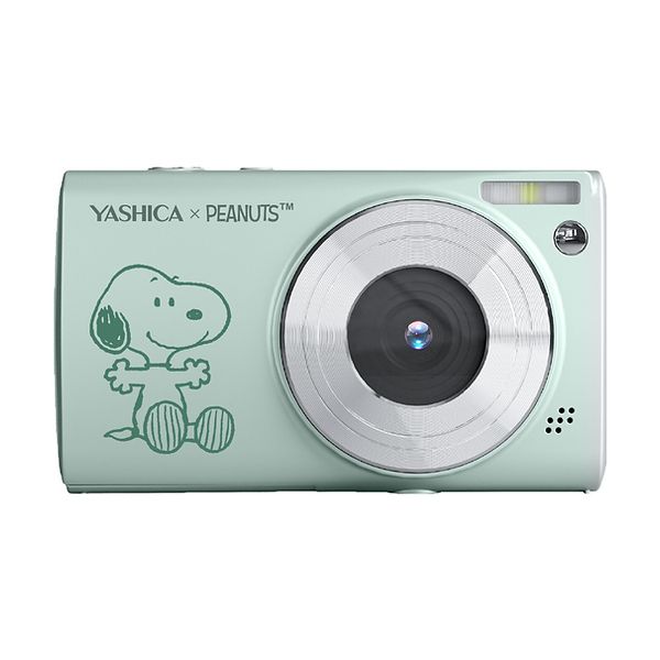 YASHICA DP-100 x PEANUTS Compacta Digital Sky Blue