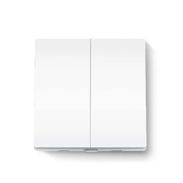 TP-Link Tapo S220 Interruptor Doble de Luz Inteligente WiFi – comtrol por App – comtrol por Voz – Horario Programable – Facil Instalacion