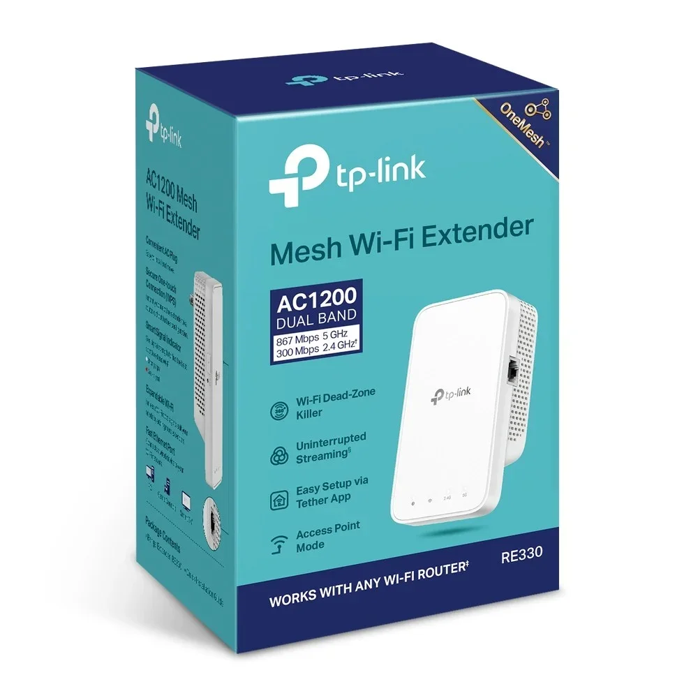 TP-LINK Repetidor de sinal RE330 Branco 10, 100 Mbit/s